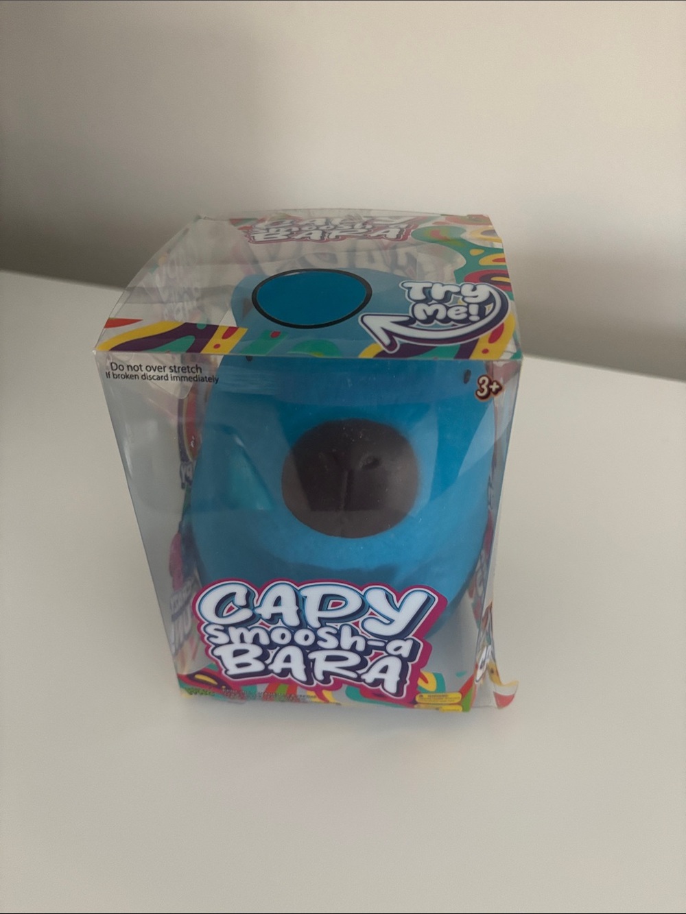 Smoosh-a-Baba Kids squishy  Toy - Blue